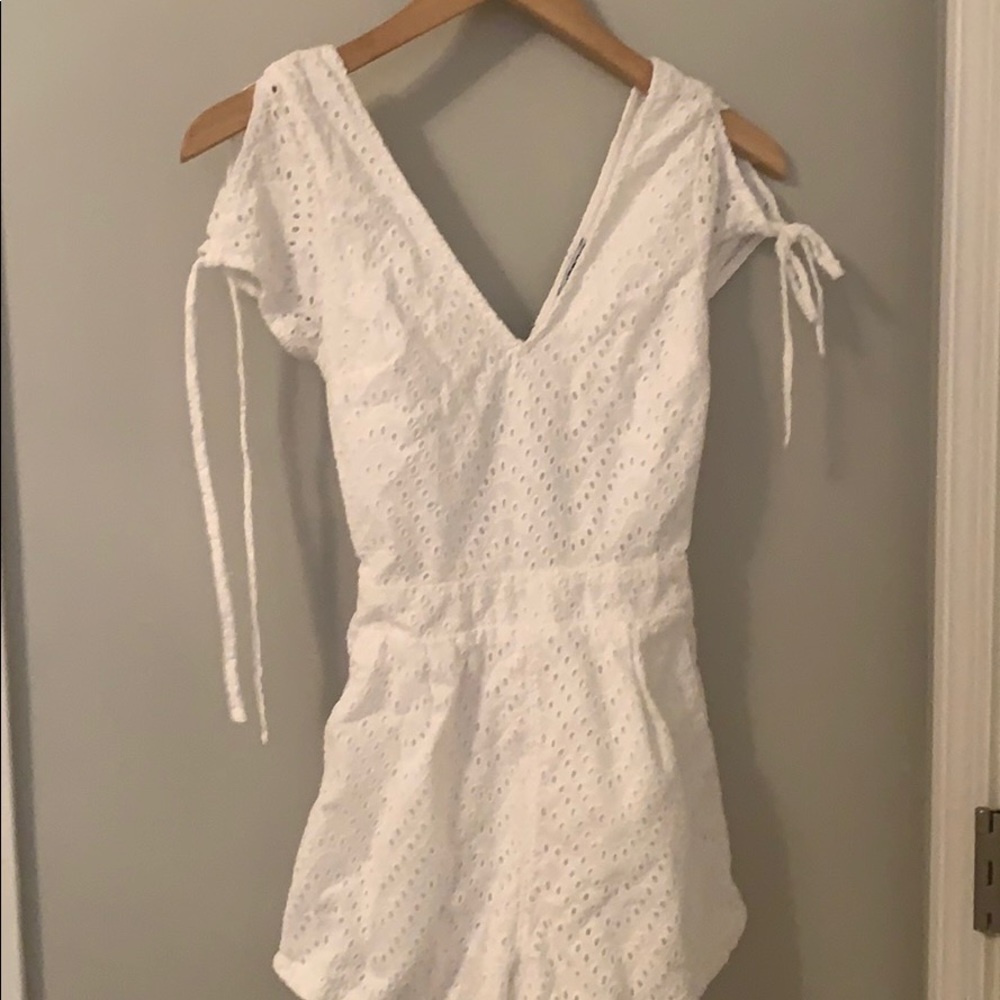 white romper
